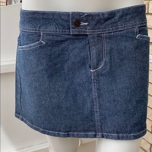 S-marque Denim Mini Skirt